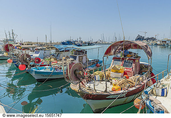 Hafen von Limassol Marina in Limassol  Zypern  Mittelmeer
