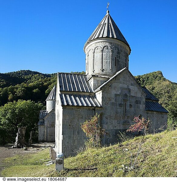 Haghartsin-Kloster aus dem 13. Jahrhundert  Dilidschan  Provinz Tawusch  Armenien  Kaukasus  Naher Osten  Asien