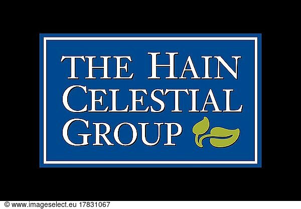 Hain Celestial Group  Logo  Schwarzer Hintergrund