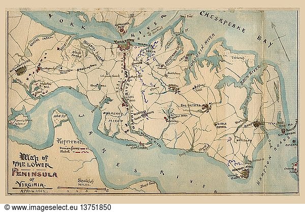 Halbinsel-Feldzug 1862