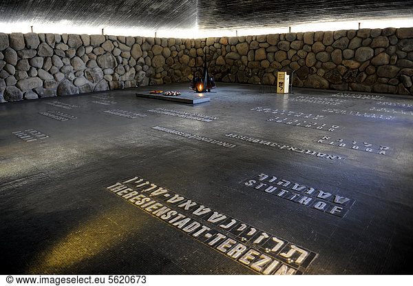 Halle der Erinnerung  Holocaust-Gedenkstätte Yad Vashem  Jerusalem  Israel  Naher Osten  Vorderasien  Asien