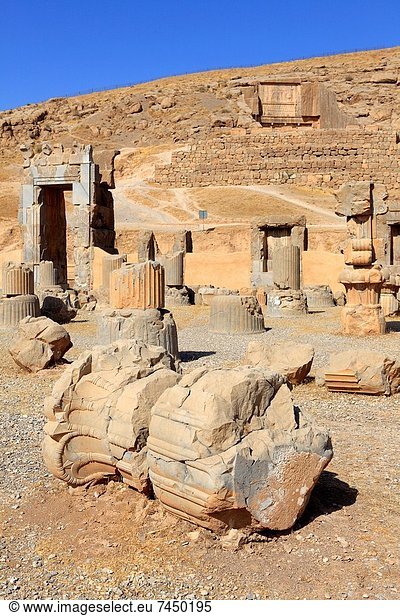 Halle Ruine Säule 100 Iran Persepolis