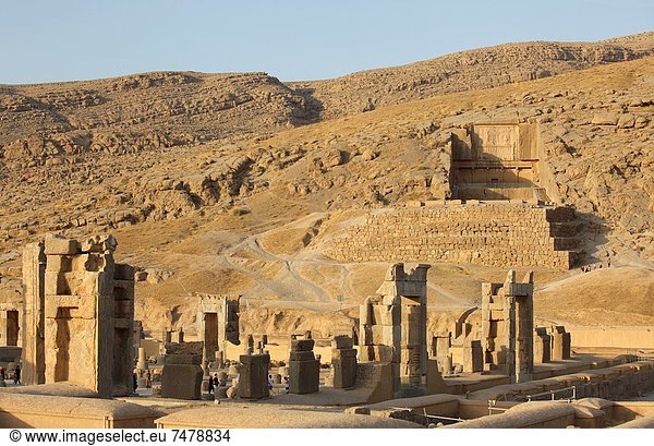 Halle  Ruine  Säule  100  Iran  Persepolis