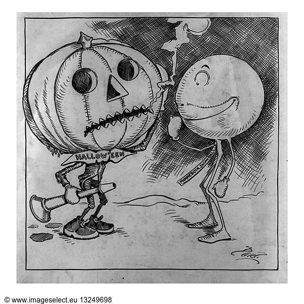 Halloween and the Minnesota snowball by Charles Lewis Bartholomew