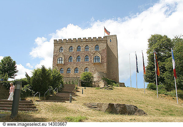 Hambac Castle  Reinland-Palatinate  Germany  Europe


