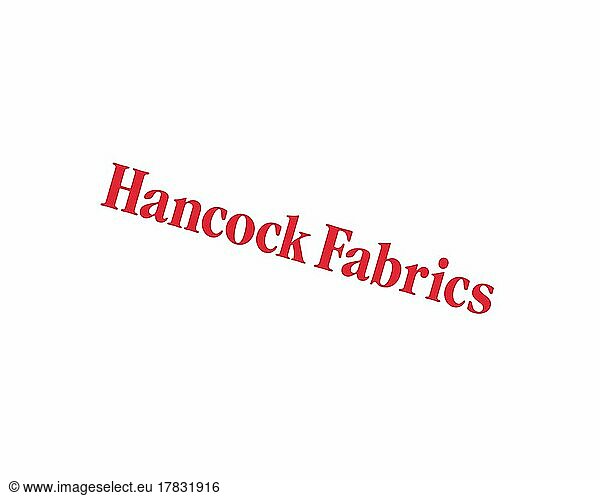 Hancock Fabrics  Twisted Logo  White Background B