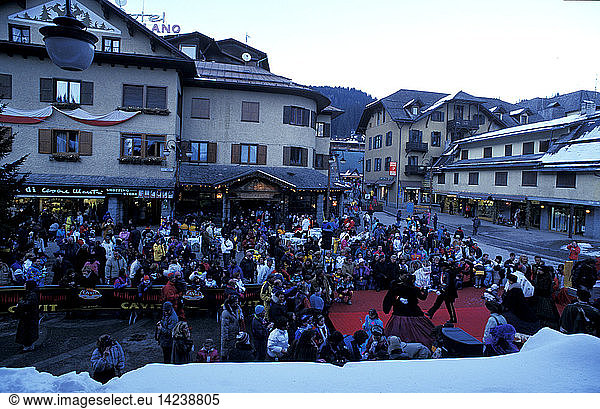 Hapsburg carnival  Madonna di Campiglio  Trentino Alto-Adige  Italy