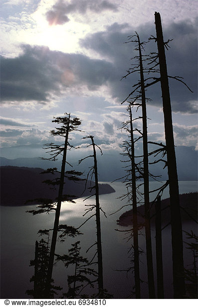 Harrison Lake  British Columbia  Canada