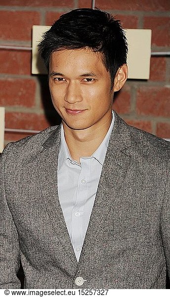 Harry Shum Jr. arrives at the FOX Fall Eco-Casino Party at The Bookbindery on September 10  2012 in Culver City  California.