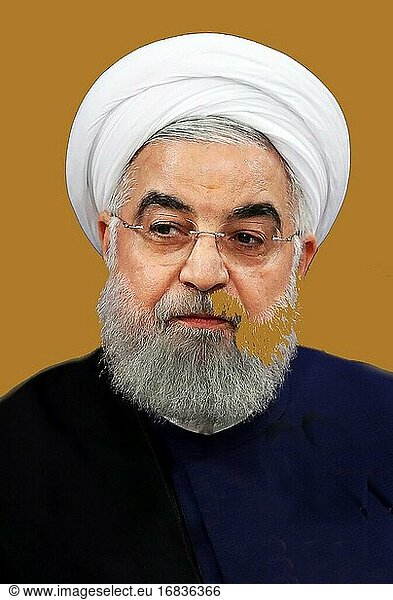 Hassan Rohani - *12. 11. 1948: Iranian politician and shiite lawyer  7th President of the Islamic Republic of Iran since 2013 - Iran.