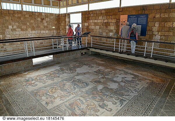 Haus des Aion  Ausgrabungsstätte  Archäologischer Park  Paphos  Zypern  Europa