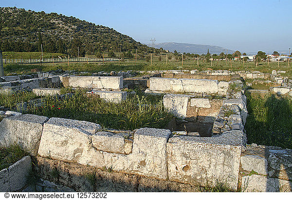 Haus S in Eretria Griechenland. Künstler: Samuel Magal
