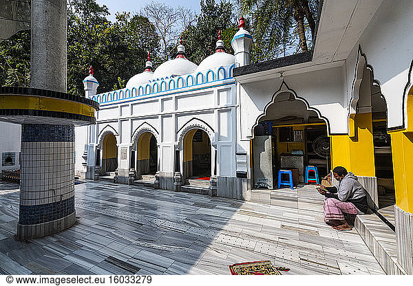 Hazrat Shah Jalal Moschee und Grab  Sylhet  Bangladesch  Asien