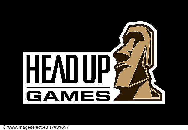 Headup Games  Logo  Schwarzer Hintergrund