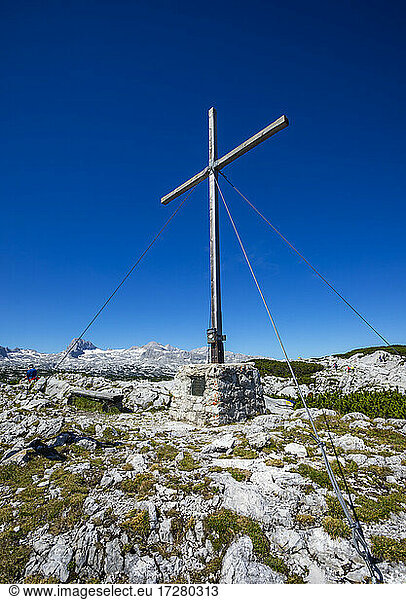 Heilbronner Cross standing against clear blue sky