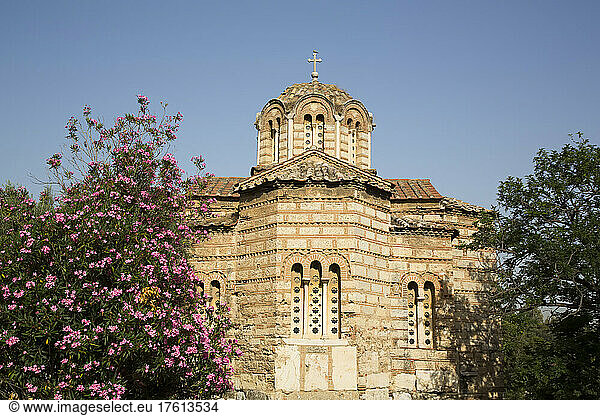 Heilige Orthodoxe Kirche der Heiligen Apostel  Antike Agora von Athen; Athen  Griechenland