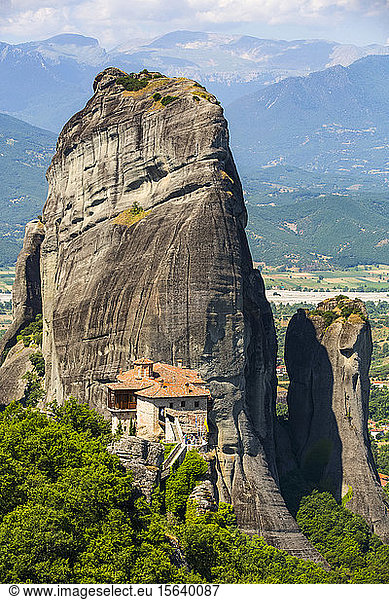 Heiliges Kloster von Rousanou  Meteora; Thessalien  Griechenland