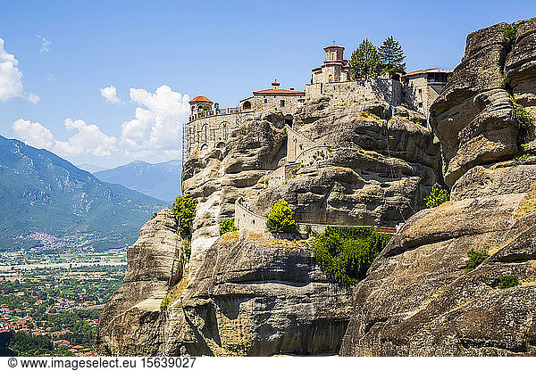 Heiliges Kloster von Varlaam  Meteora; Thessalien  Griechenland