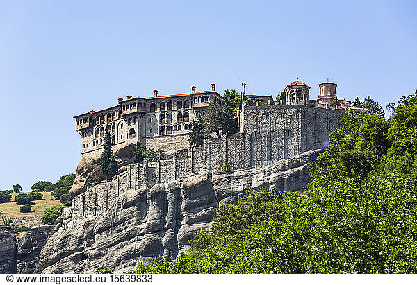 Heiliges Kloster von Varlaam  Meteora; Thessalien  Griechenland