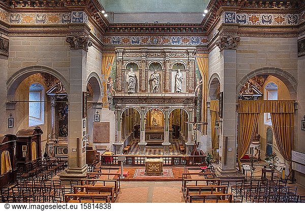 Heiligtum der Madonna di Mongiovino  Panicale  Umbrien  Italien  Europa