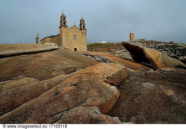 Heiligtum der Virxe da Barca in Muxia  A Coru?a  Spanien.