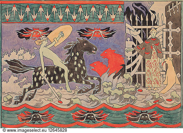 Helhesten (The Hell-Horse)  1892.