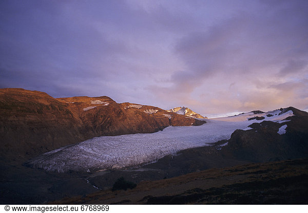 Helm Glacier at Dusk,  Garibaldi Provincial Park,  BC