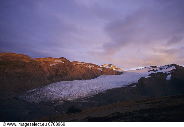 Helm Glacier at Dusk Garibaldi Provincial Park BC