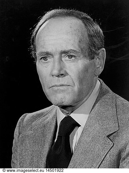 Henry Fonda  Publicity Portrait for the Television Special  FDR: The Man who Changed America  CBS-TV  1975