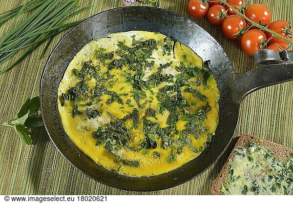 Herb omelette