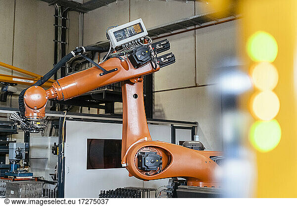 Herstellung von Roboterarmen in der Industrie