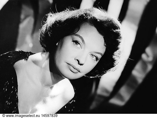 Hielscher  Margot  29.9.1919 - 20.8.2017  deut. Schauspielerin  Portrait  fÃ¼r Lux-Seife  1950er Jahre