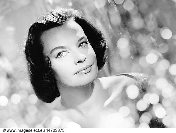 Hielscher  Margot  29.9.1919 - 20.8.2017  deut. Schauspielerin  Portrait  fÃ¼r Lux-Seife  1950er Jahre
