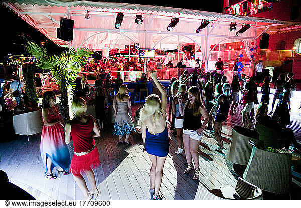 High Class Night Club On The Beach; Odessa  Ukraine
