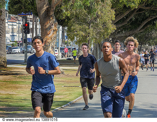 High School Runners  Santa Monica  CA