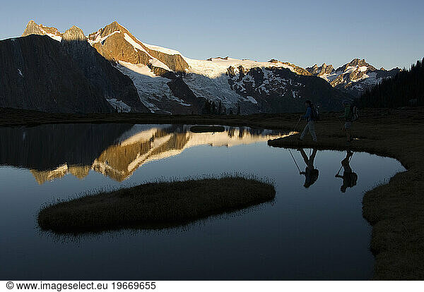 HIkers and reflection