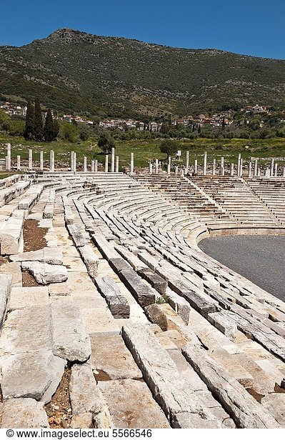 Hintergrund  Dorf  Stadion  antik  Griechenland  modern