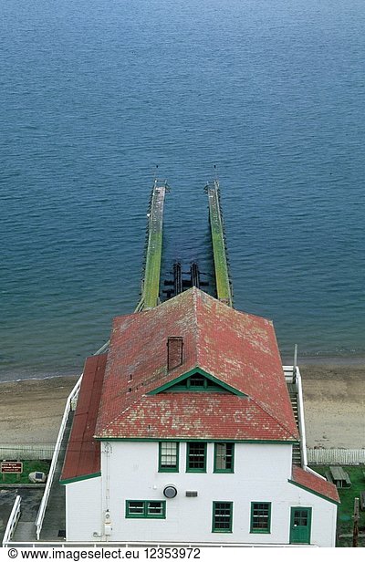 Historic Point Reyes Lifeboat Station  Point Reyes National Seashore  California.