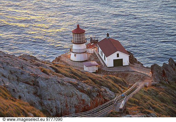 Historic Point Reyes Lighthouse  Point Reyes National Seashore  California  United States of America  North America