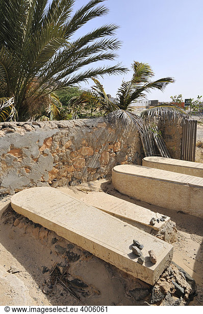 Historischer jüdischer Friedhof  Sal Rei  Insel Boa Vista  Kapverdische Inseln  Kap Verde  Afrika