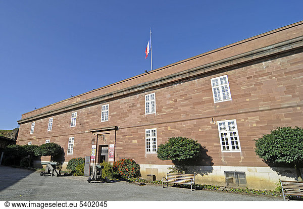 Historisches Museum  Zitadelle  Festung  Belfort  Franche-Comte  Frankreich  Europa