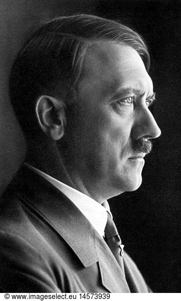 Hitler  Adolf  20.4.1889 - 30.4.1945  deut. Politiker (NSDAP)  Reichskanzler 30.1.1933 - 30.4.1945  Portrait  an seinem 47. Geburtstag  20.4.1936
