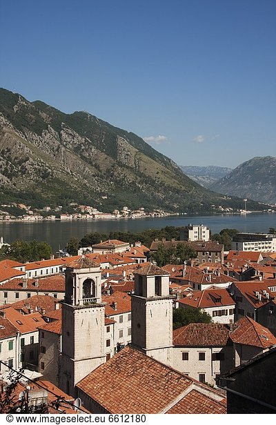 hoch oben Stadt Ansicht Flachwinkelansicht Festung Winkel alt