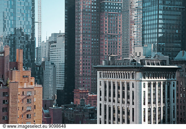 Hochhäuser  New York City  New York  USA