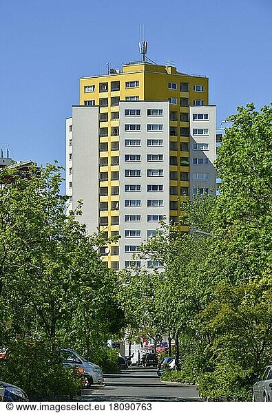 Hochhaus  Obstallee  Obstallee-Siedlung  Staaken  Spandau  Berlin  Deutschland  Europa