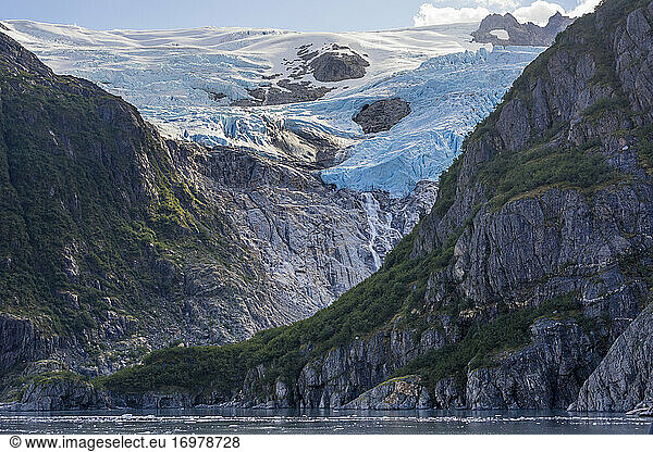 Holgate Glacier  Aialik Bay  Kenai Fjords National Park  Kenai Peninsula Borough  Southcentral Alaska  Alaska  USA