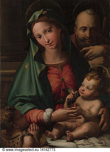 Holy Family with Infant John the Baptist