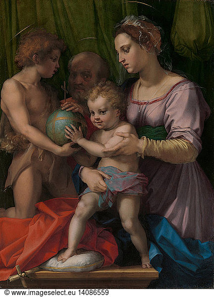 Holy Family with Young John the Baptist