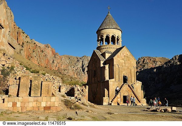 Holy Mother of God Church (Surb Astvatsatsin)  Noravank Monastery  near Yeghegnadzor  Armenia  Eurasia.