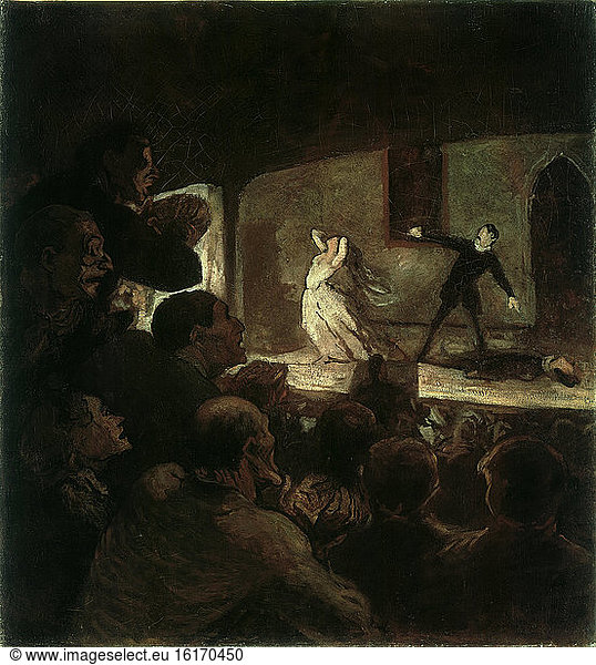 Honoré Daumier  Drama / c. 1856–60